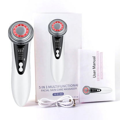 GlowPro Facial Massager - compact design and colour options