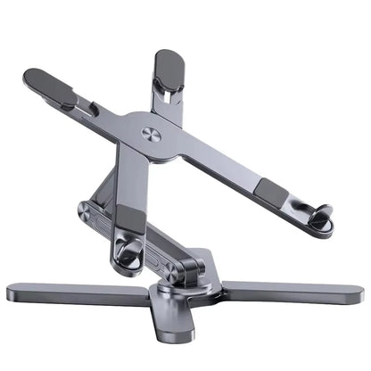 Foldable Laptop Stand 360°Rotating Portable Notebook Bracket Heat Dissipation Aluminum Alloy Holder for Laptop Ipad Tablet Dock
