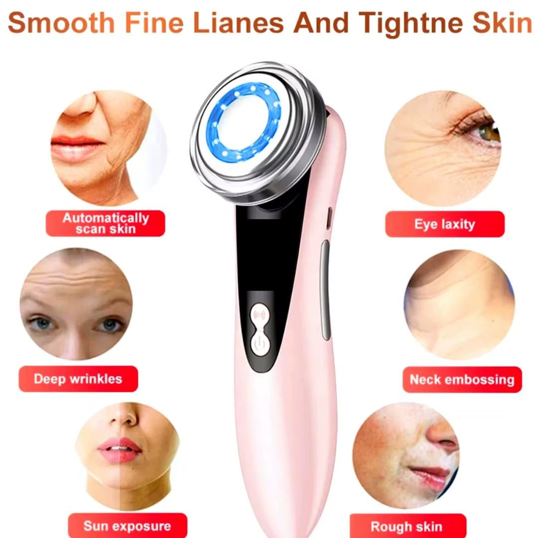 Multifunction Facial Massager 4 in 1 RF EMS Facial Radio Frequency Device Electric Facial Massager Beauty Device Skin Care Tools