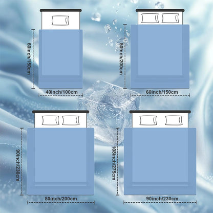【Father 'S Day Gift】Rosekind Summer Cooling Blanket - Lightweight Cool Blanket, Sleep-Friendly Quilts for Hot Sleepers, Soft Elastic Breathable, Air Conditioning Bedroom Use to Prevent Colds (Mid-Year Sale, Deals for You, Restock, Dealsforyoudays)